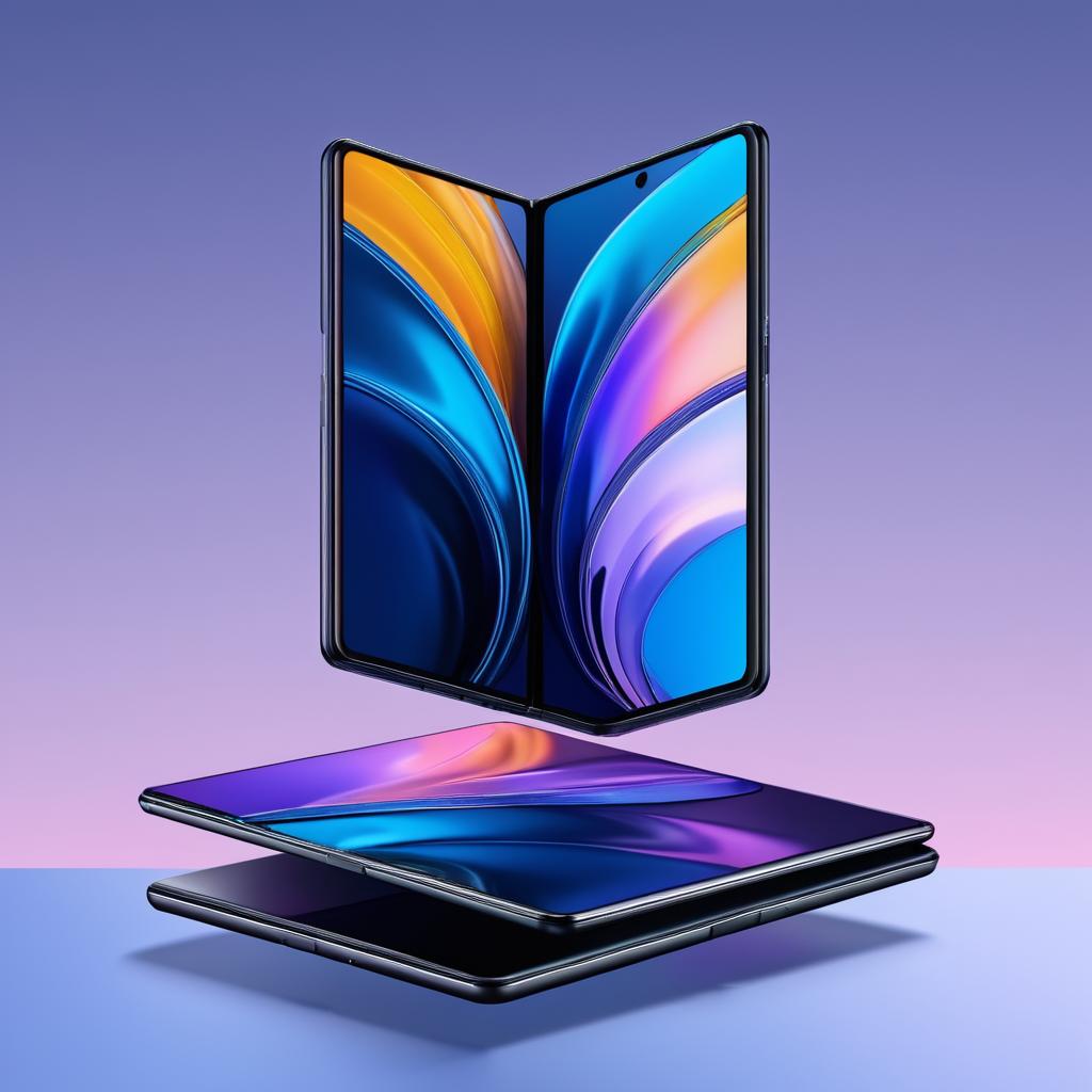 Creative Website Design for Galaxy Z Fold 5