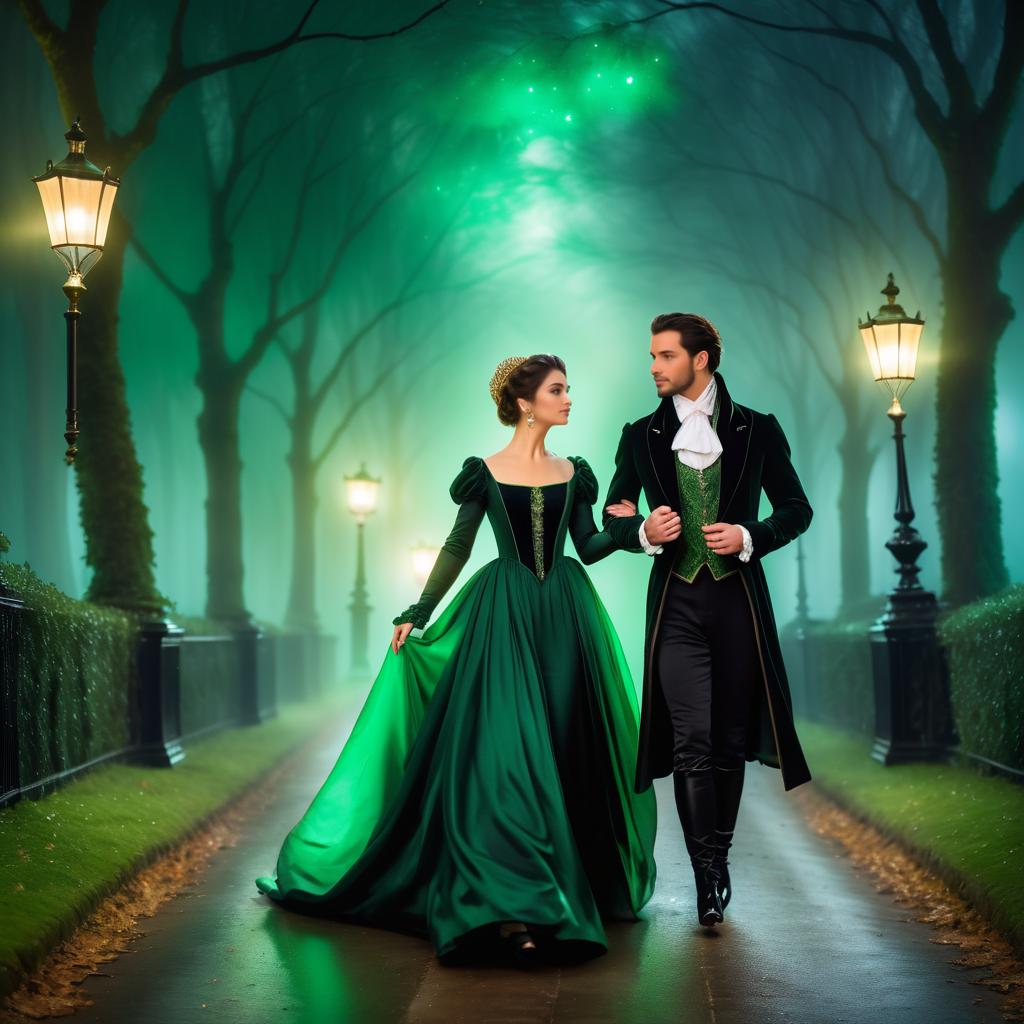 Romantic Regency Stroll Under the Stars