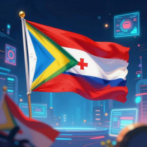 AI Crafting Global Cultural Flags