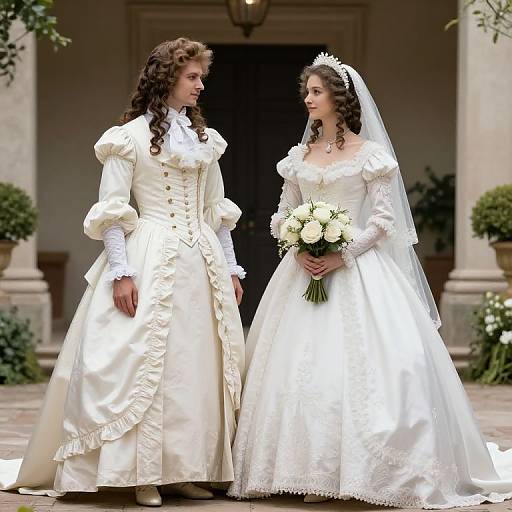 Voltaire-Inspired Wedding Dresses