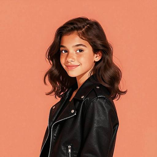 Spray Paint Latinx Teen Portrait