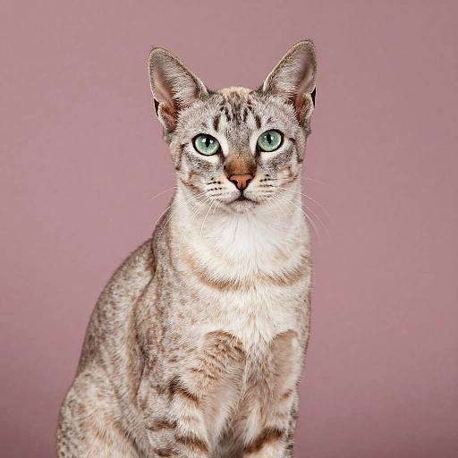 Photorealistic Egyptian Mau Portrait