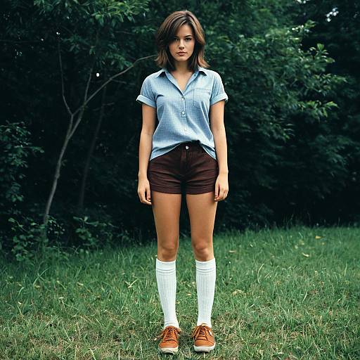 Stylish Summer Costume for a Girl