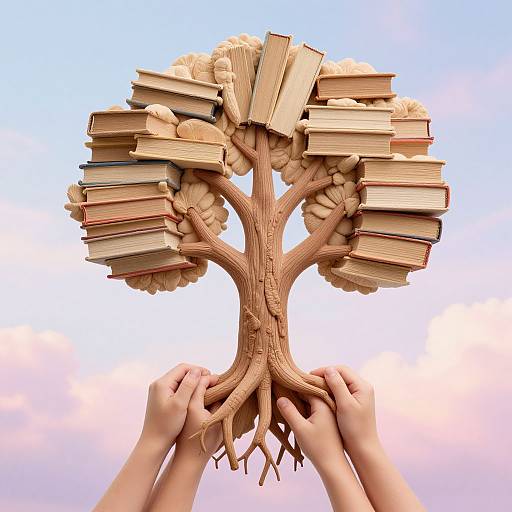 Symbolic Tree of Education and Growth