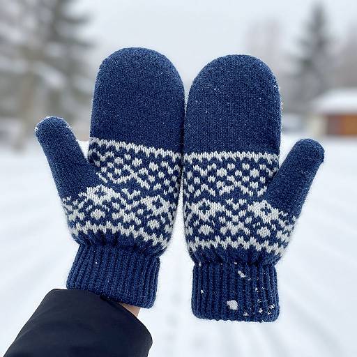 Traditional Norwegian Handknitted Mittens