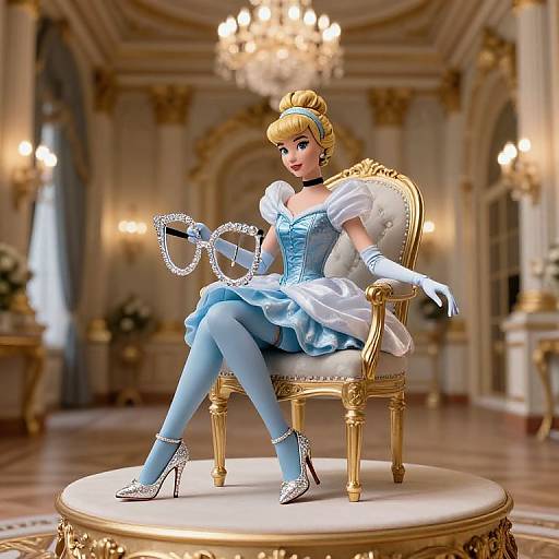Cinderella in Luxurious Imperial Palace