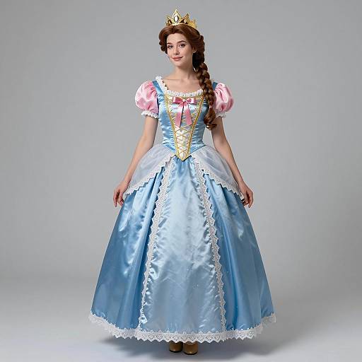 Elegant Adult Princess Costume Photography
