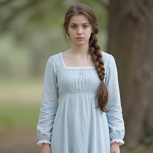 Realistic Renaissance Faire Costume Portrait