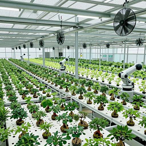 Automated Hydroponic Bonsai Warehouse
