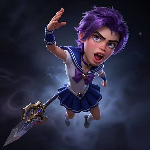 Dynamic Male League of Legends Concept