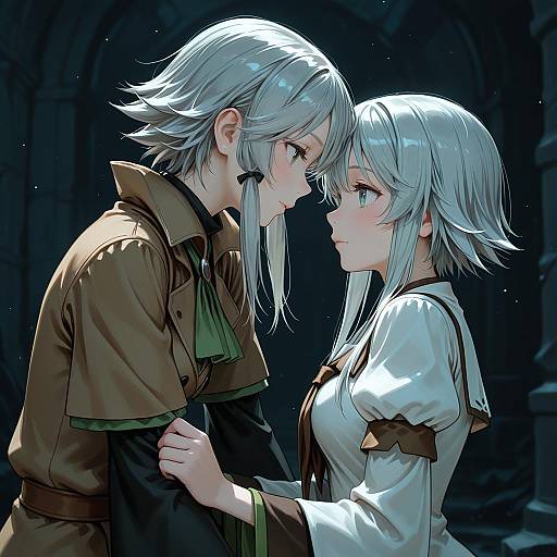 Illustration of Houlen yabusame, len'en in the style of Yuuji (and)