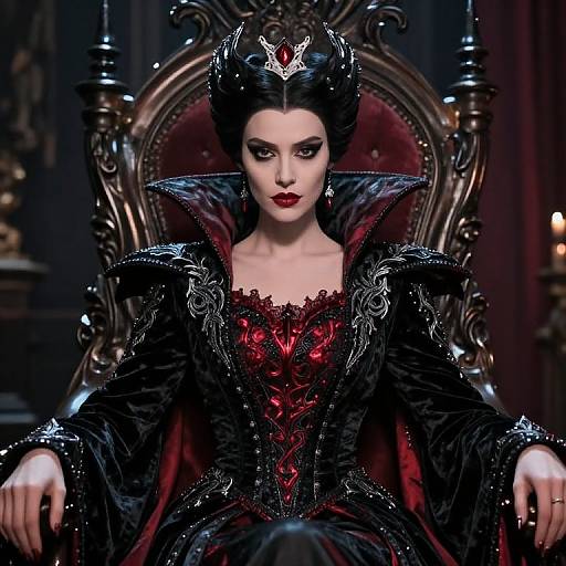 Evil Queen Gothic Royal Jacket