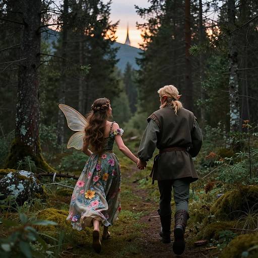 Enchanted Forest Fairy and Elf