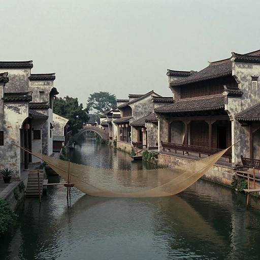 Kubrick-Style Timeless Fishing Lagoon