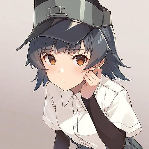 Illustration of Arare (kancolle), kantai collection in the style of Konishi (koconatu)