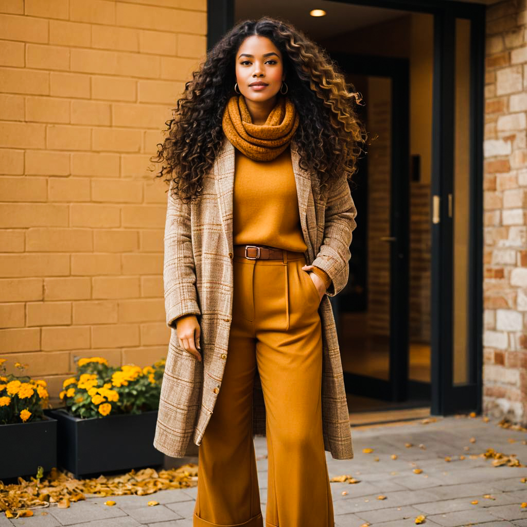 Cozy Autumn Style for Young Woman