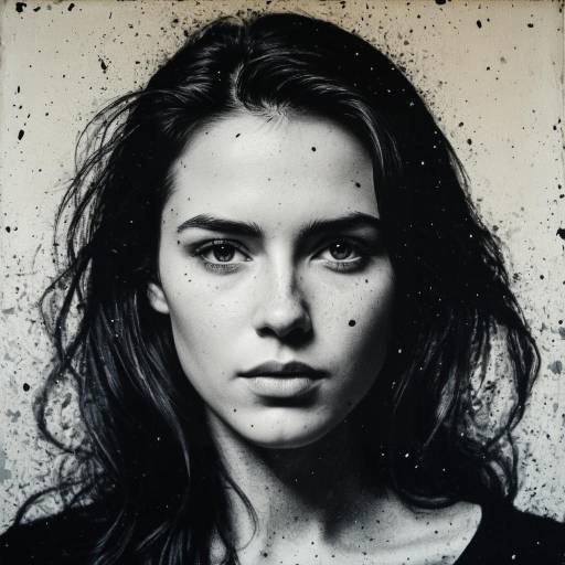 Symbolism Style Woman Portrait