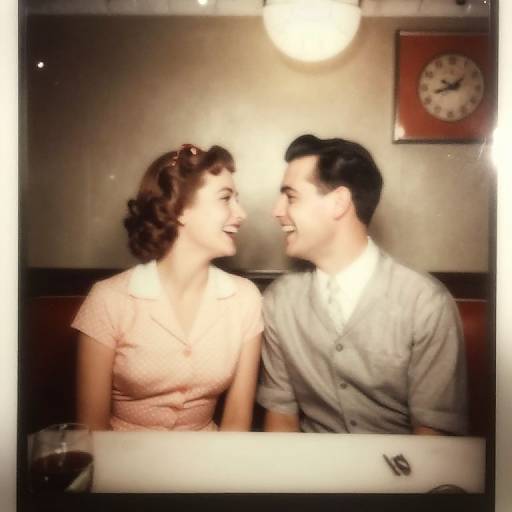Vintage 1950s Diner Photo Booth