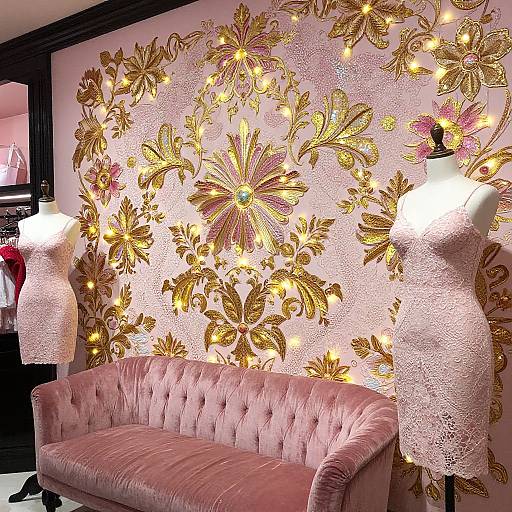 Luxurious Victoria's Secret Boutique Decor