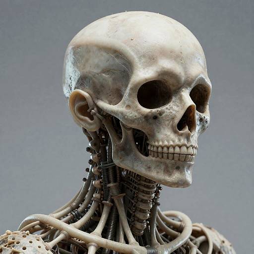 Hyperrealistic Cyberpunk Dancing Coffin