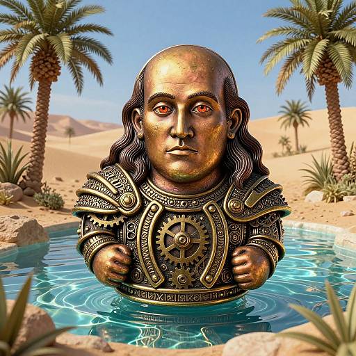 Detailed Gothic Warrior Trinket Oasis