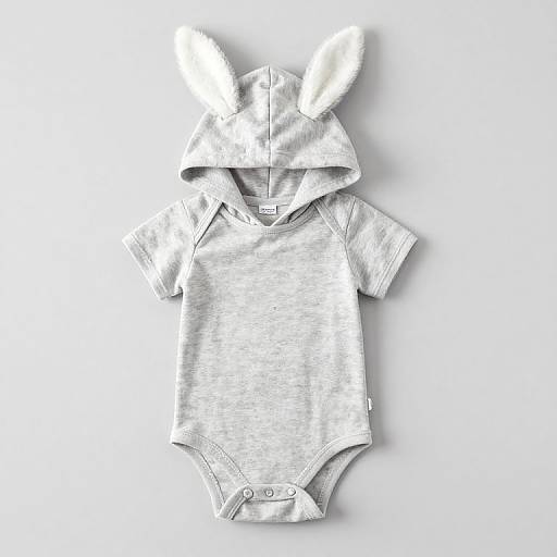 Infant Raglan Bodysuit with Hood