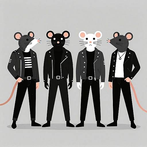 Anarcho Punk Rats Band Artwork