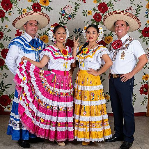 Vibrant Mexican Folklorico Celebration