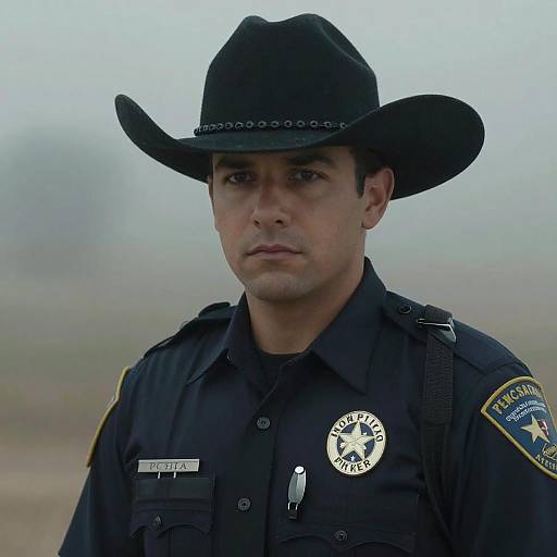 Cinematic Closeup of Texas Ranger Action