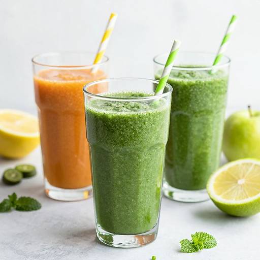 Healthy Vegetable and Fruit Smoothies