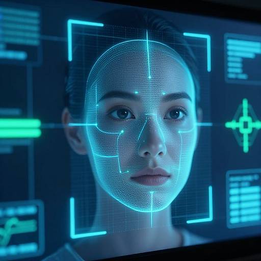 Futuristic ControlNet Face Scan