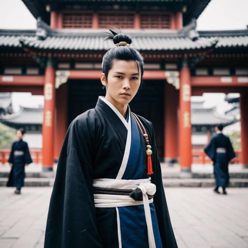 Male Genshin Impact Costume Portrait