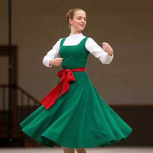 Traditional Irish Dance Dress Woman