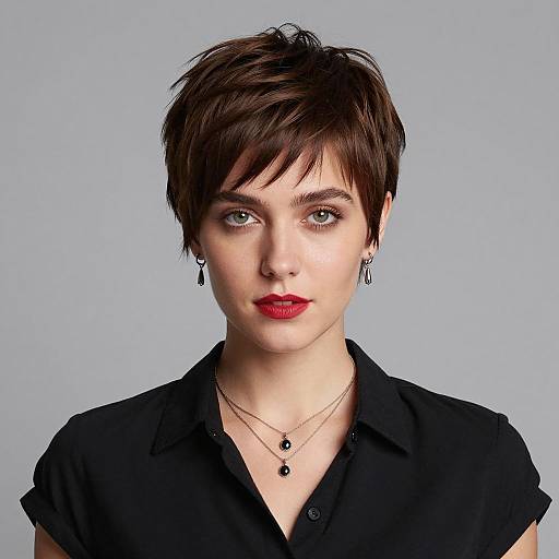 Photorealistic Portrait of a Confident Woman