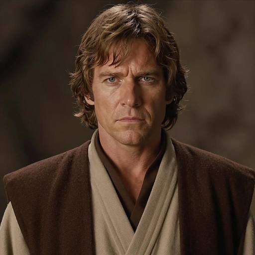 Photorealistic Jedi Costume Close-Up