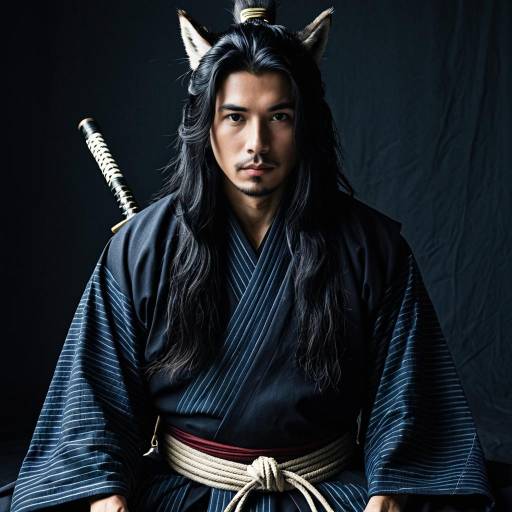 Samurai Wolf Cosplay Portrait