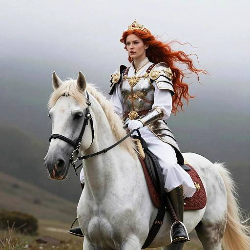 Ginger Princess on Misty Mountain Ride