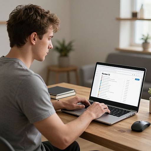 Man Focused on Fitness Achievement