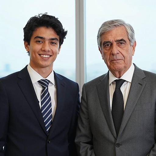 Two Men in Business Suits