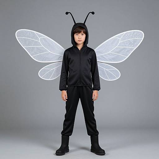 Boy in Giant Ant Costume