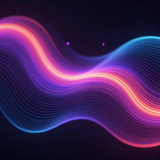 Neon Digital Wrinkle Remover Art