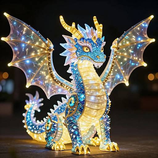 Magical Sparkly Light-Up Dragon