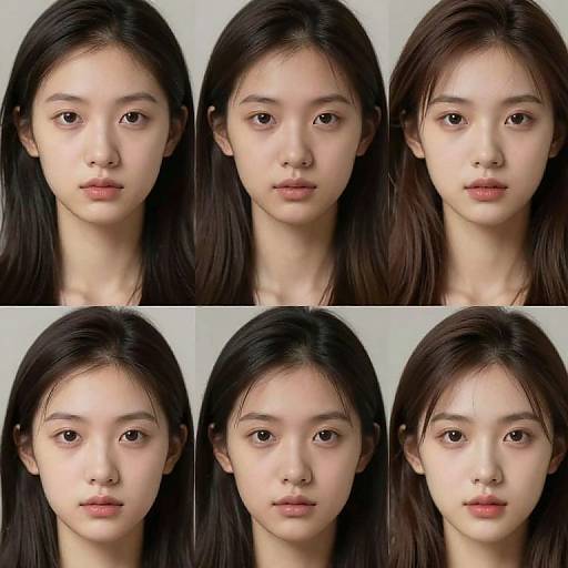 Consistent Photorealistic Facial Series