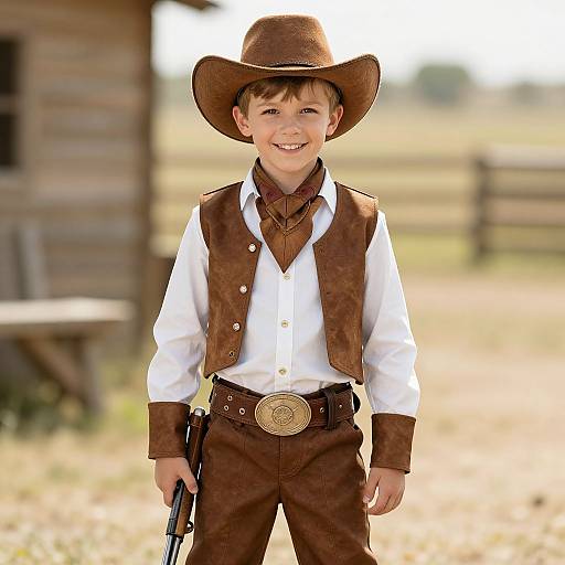 Kid Wild West Gunslinger Costume