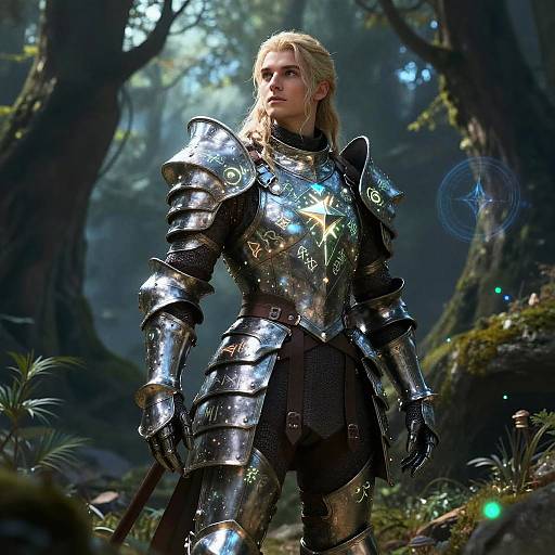 Sloan in Mystical Fantasy Armor