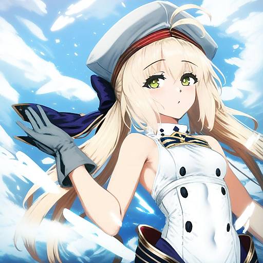 Illustration of Artoria caster (first ascension) (fate), fate/grand order in the style of Barbariank