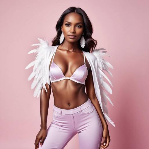 Sudanese Editorial Fashion Shoot in Lilac