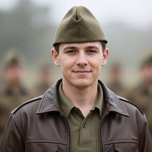 Realistic Army Man in Uniform