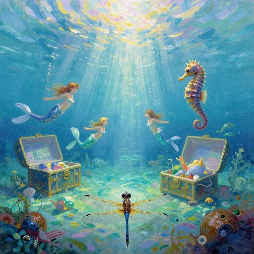 Enchanted Underwater Dreamscape