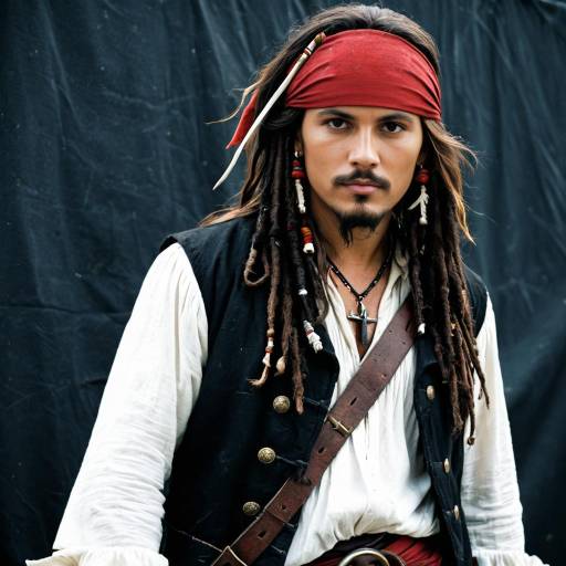 Captain Jack Sparrow Pirate Cosplay Outfit